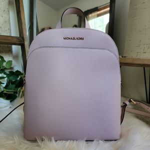 Pink Michael Kors backpack